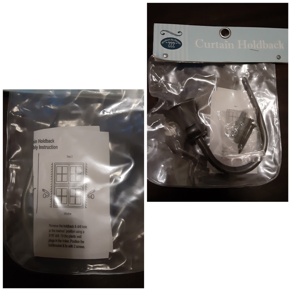 Curtain holdback